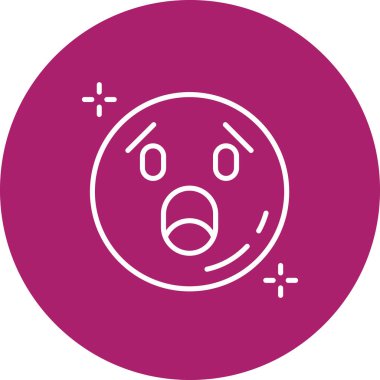 emoji simgesi vektör illüstrasyonu