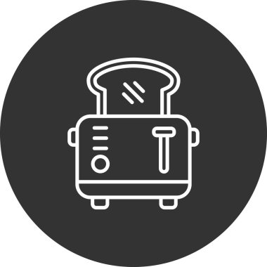 Gıda simgesinin vektör illüstrasyonu