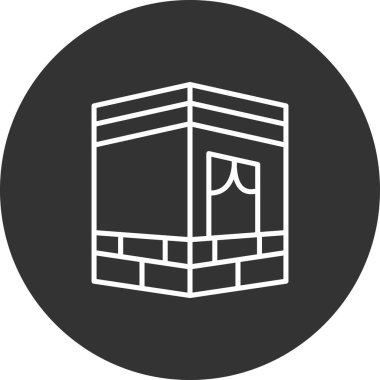 Yapı simgesinin vektör illüstrasyonu