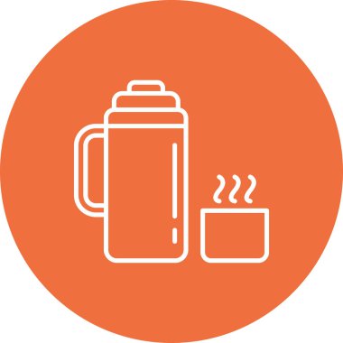 kahve fincanı ikonu vektör illüstrasyonu