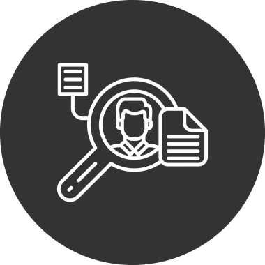 seo modern simgesinin vektör illüstrasyonu