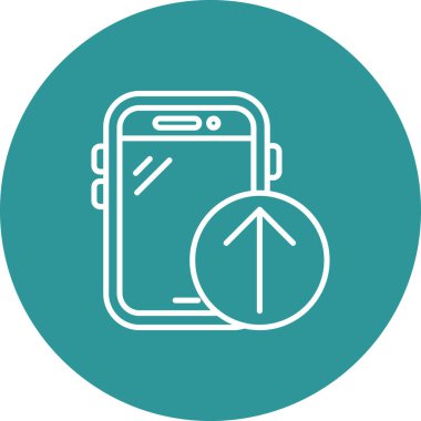 Pusulanın vektör illüstrasyon simgesi