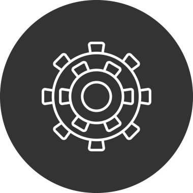 Modern binanın vektör simgesi