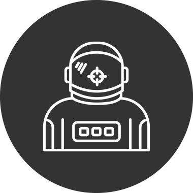 Modern simgenin vektör illüstrasyonu