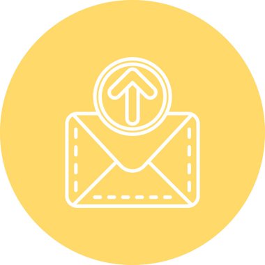 e- posta simgesi vektör illüstrasyonu