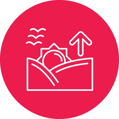 Çatısı olan bir evin vektör simgesi