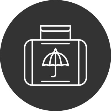 Paranın basit web simgesi çizimi