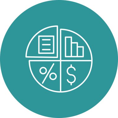 Çizelge. Web simgesi basit illüstrasyon