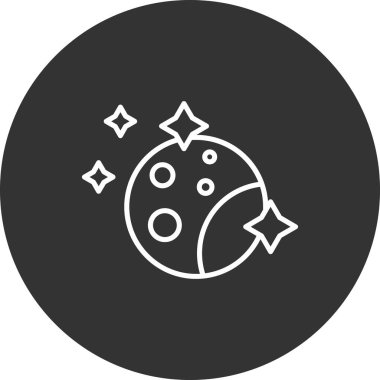 Modern simgenin vektör illüstrasyonu