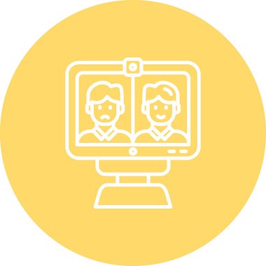 Modern eğitim ikonunun vektör illüstrasyonu