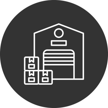 Modern simgenin vektör illüstrasyonu