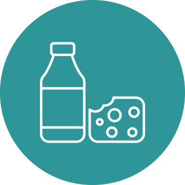 Yiyecek ve içeceğin vektör simgesi