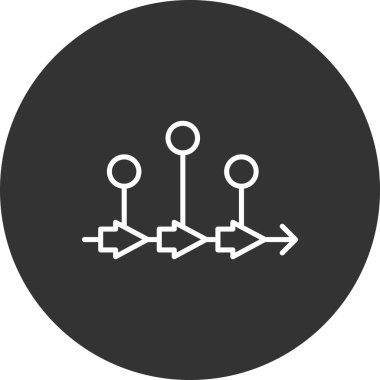 Modern b 'nin vektör illüstrasyonu simge unsurundan yoksun
