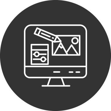 Web tasarım simgesi tasarım vektörü.