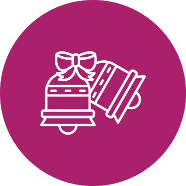 Bir noel simgesinin vektör illüstrasyonu