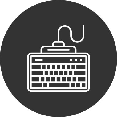 Daktilo simge vektör çizim