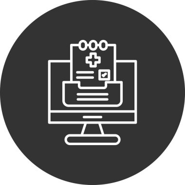 Tıbbi simgenin vektör illüstrasyonu