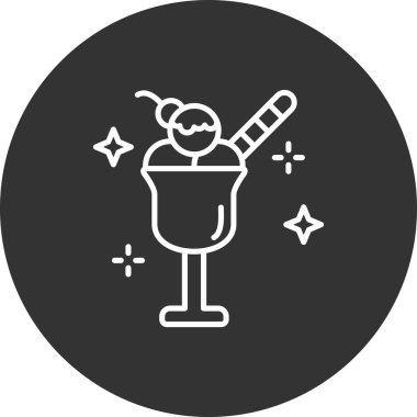 Bir Cadılar Bayramı simgesinin vektör illüstrasyonu