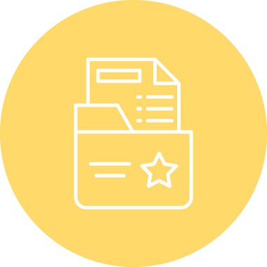 Dosya. Web simgesi basit illüstrasyon