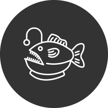 Modern simgenin vektör illüstrasyonu