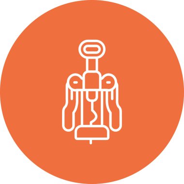 Modern oto tamir simgesinin vektör illüstrasyonu