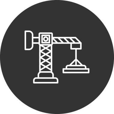 Modern simgenin vektör illüstrasyonu