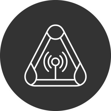 Bir simgenin vektör illüstrasyonu