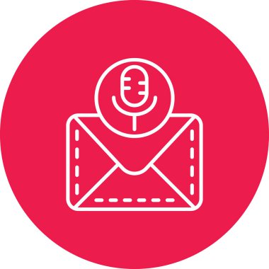 posta simgesi, vektör illüstrasyonu