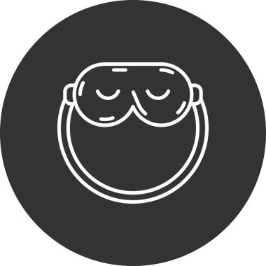 vektör emoji simgesi çizimi