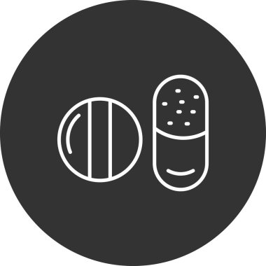 Modern simgenin vektör illüstrasyonu