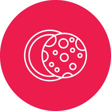 Pizza modern simgesinin vektör illüstrasyonu