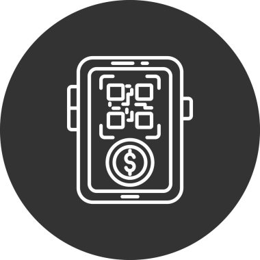 vektör taşınabilir ve cüzdan simgesi