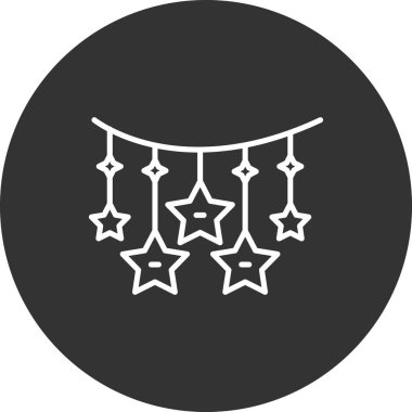 Modern simgenin vektör illüstrasyonu