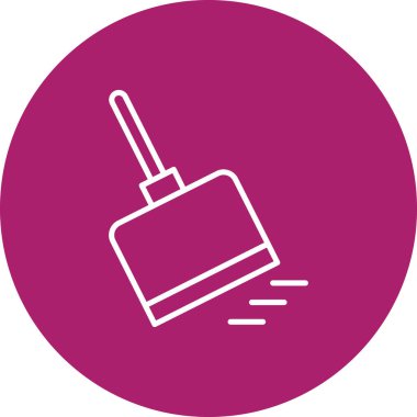 boya fırçası, basit vektör çizimi