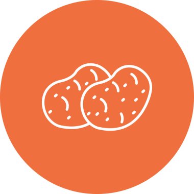 Gıda simgesinin vektör illüstrasyonu