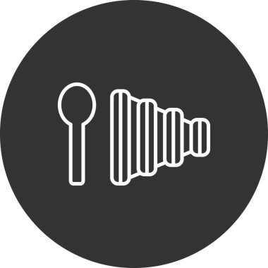 seo modern simgesinin vektör illüstrasyonu