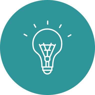 Lamba. Web simgesi basit illüstrasyon