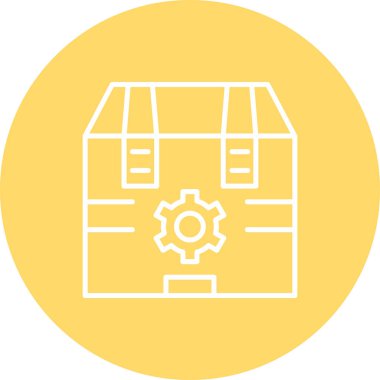 Modern b 'nin vektör illüstrasyonu fabrikanın ikonundan yoksun