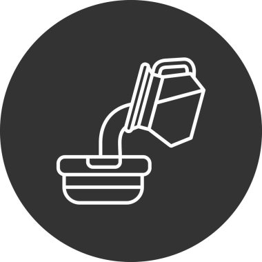 Gıda simgesinin vektör illüstrasyonu