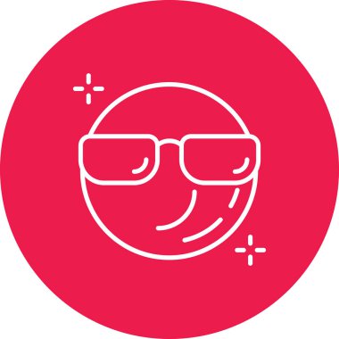 emoji yüz simgesinin vektör illüstrasyonu