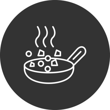 Gıda simgesinin vektör illüstrasyonu