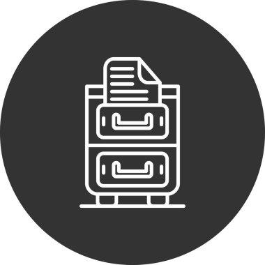 Yazıcı simgesi, basit tarzı