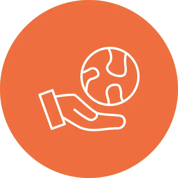 Ekoloji ikonu vektör illüstrasyon tasarımı