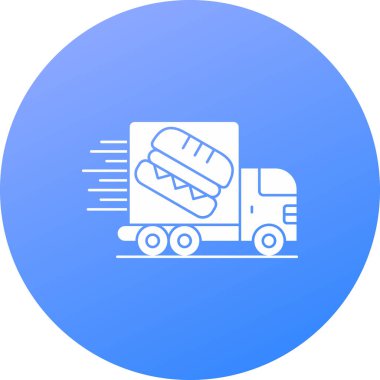 Vektör Taşıma Kamyonu simgesi