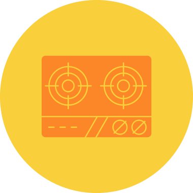 Radyo. Web simgesi basit illüstrasyon