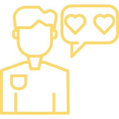 Konuş. Web simgesi basit tasarım