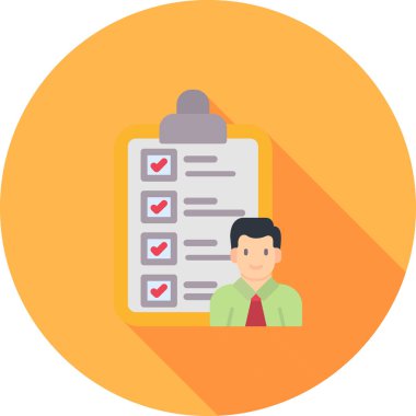 Web için düz tasarım vektör simgesi