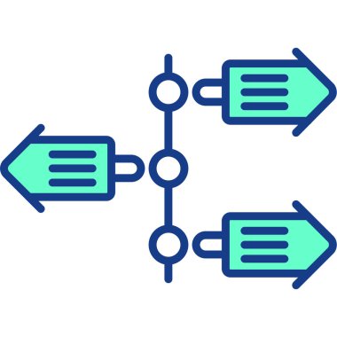 ağ paylaşım simgesi çizimi