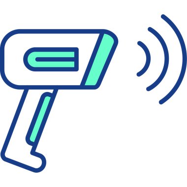 Konuşmacı. Web simgesi basit illüstrasyon