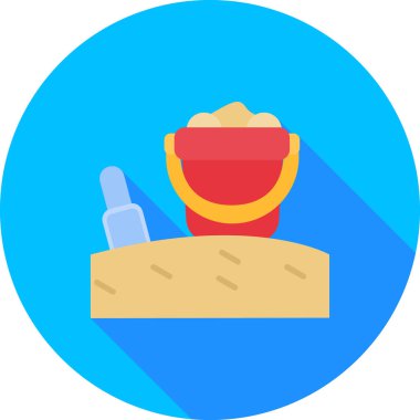 yiyecek yassı simgesi, vektör illüstrasyonu